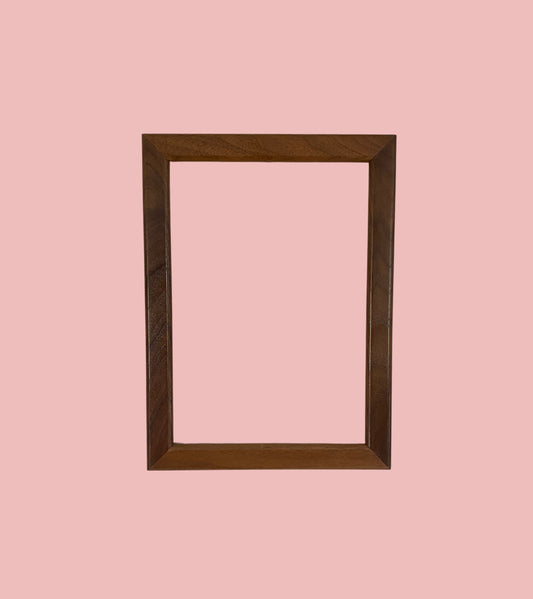 Gloss Walnut Picture Frame image 0