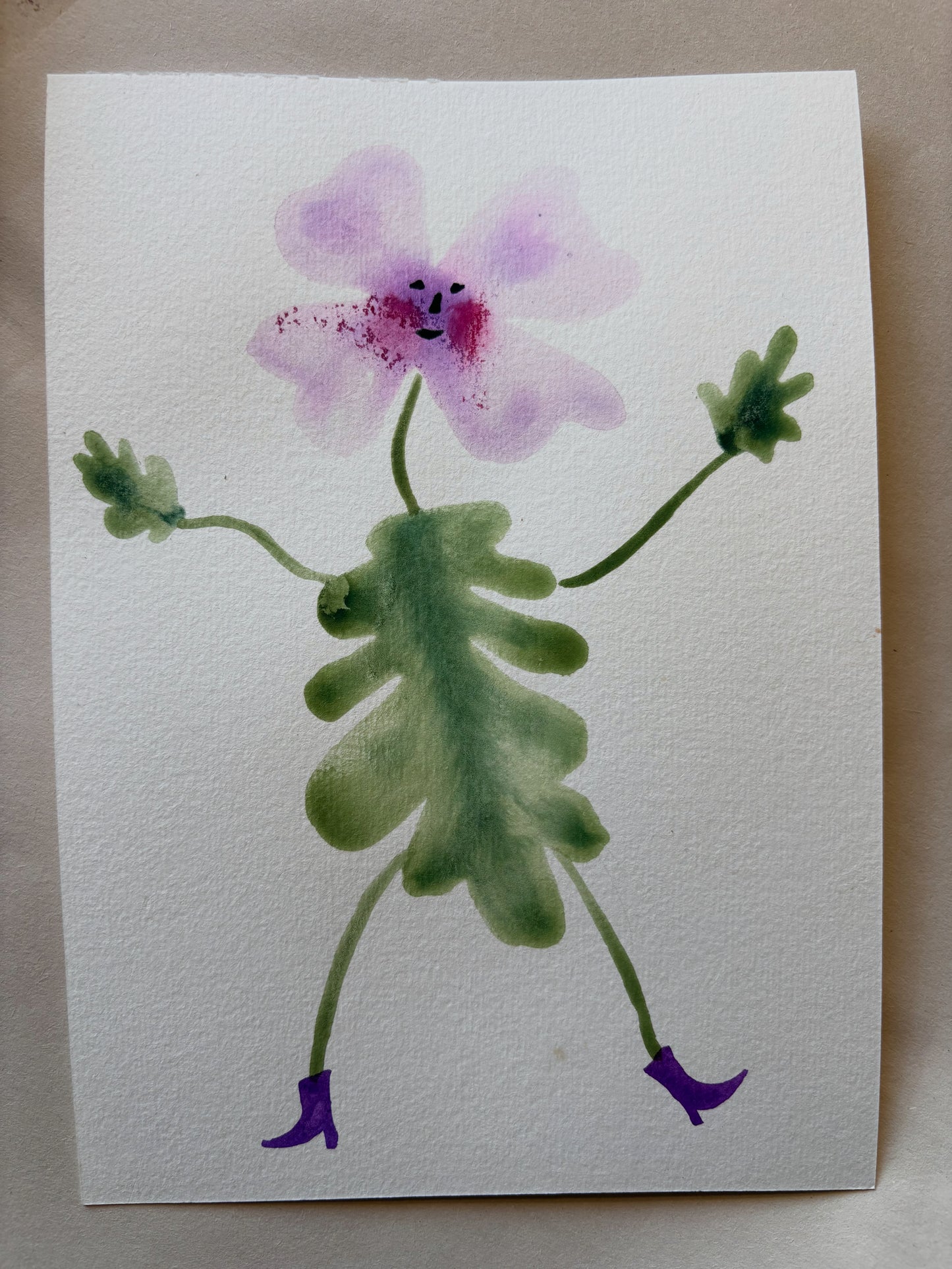 Violet Print, A5