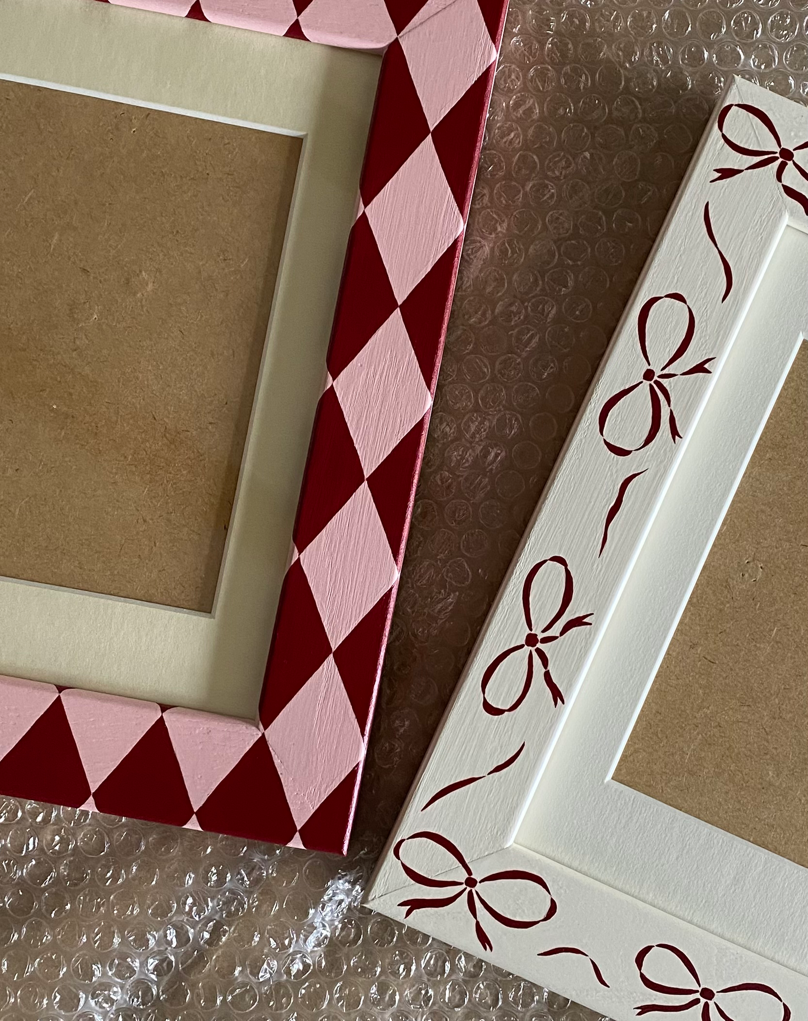 Picture Frame, Brick / Pink Harlequin image 4