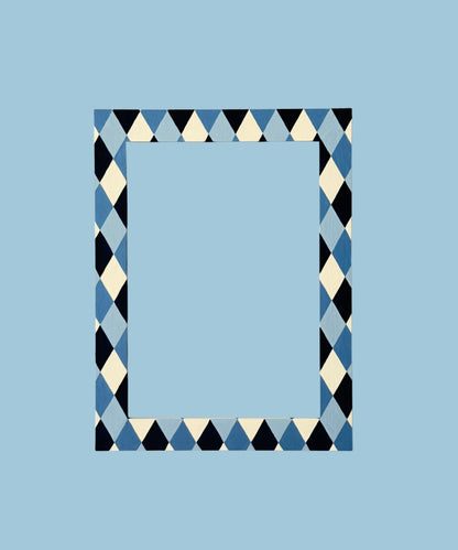 ONE OFF - Harlequin Blues, A4 image 0