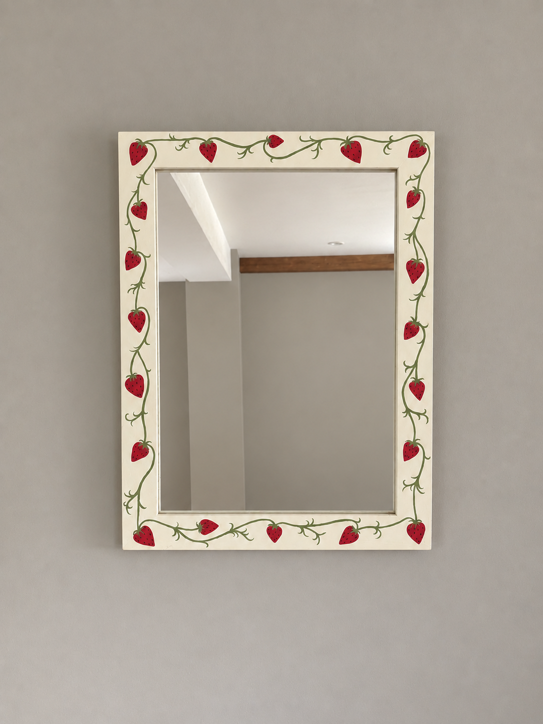 Painted Mirror, Wild Strawberries