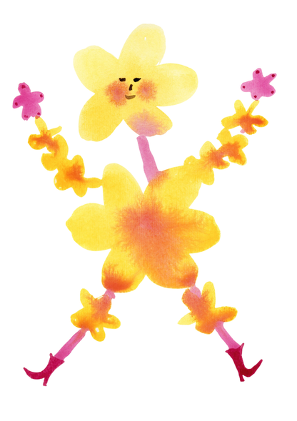 Buttercup Print, A5