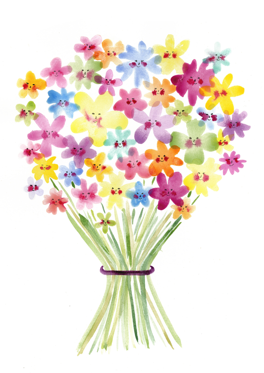 Lovely Bunch Print