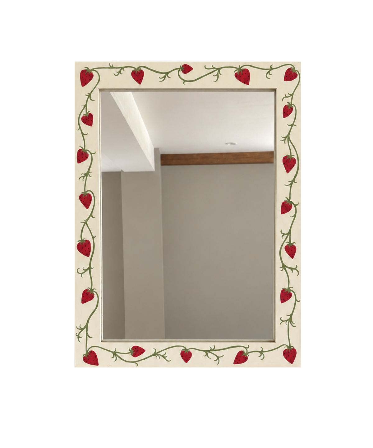 Painted Mirror, Wild Strawberries