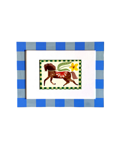 LAST CHANCE - Picture Frame, Blue Stripe