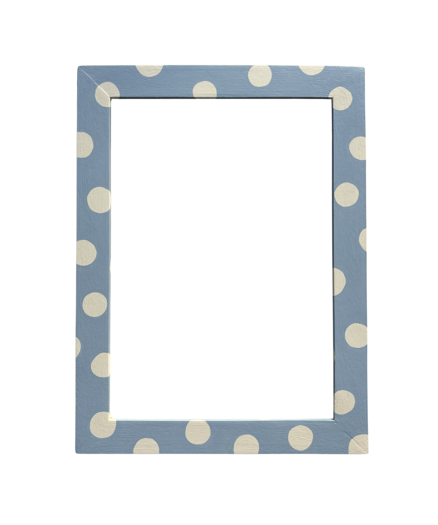 SAMPLE - Baby Blue Polka, A4